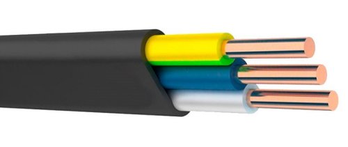 Кабель силовой ВВГ-Пнг(А)-LS 3x1,5ок(N,PE)-0,66 ГОСТ TOKOV бухта 100м картинка